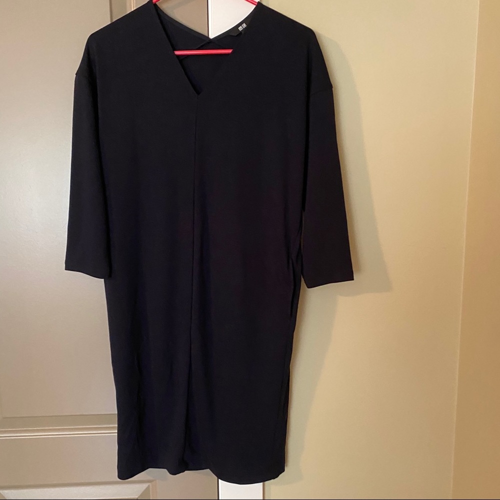 Uniqlo Dark Navy Dress Small